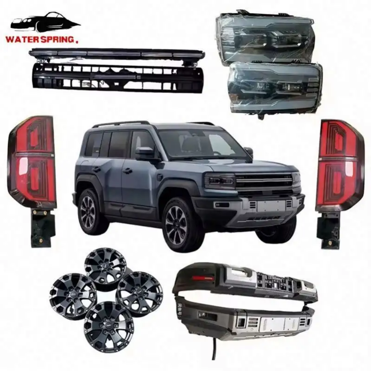 Automotive parts Original replacement parts BYD Formula Leopard 5 rearview mirrors headlights taillights wheels exterior interior replacement parts