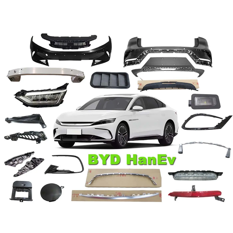 Automotive parts Original replacement parts BYD Han EV rearview mirrors headlights taillights wheels exterior interior replacement parts